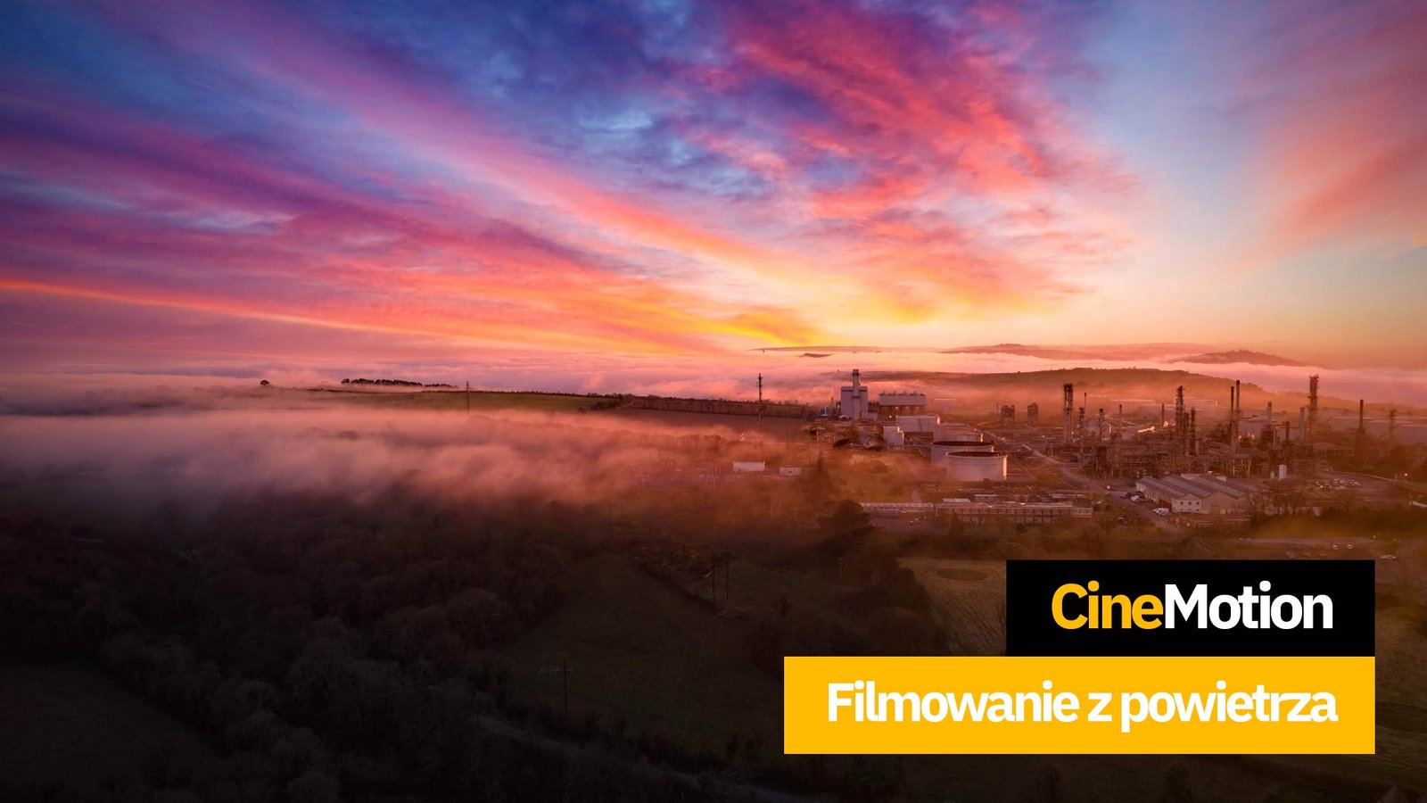 Światło nad Atlantykiem – Whitegate z lotu drona